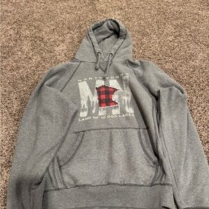 Gray Graphic Women's Hoodie